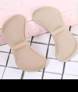 2 x Heel Grips Pads Liner Cushions For Loose Shoes Pair Adhesive Foot Care FAST